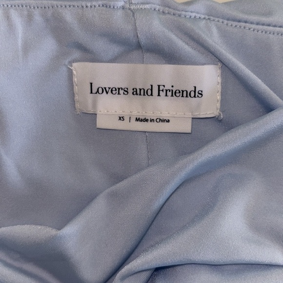 Trent Mini Skirt in Soft Periwinkle Lovers and Friends size XS - Picture 5 of 6